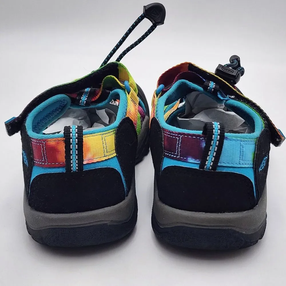 Keen Newport‎ Sandals Youth Kids Girls 3 Colorful Tie Dye Sport Hiking Fisherman